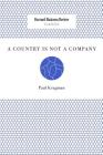A Country Is Not a Company By Paul Krugman Cover Image