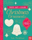 Press Out and Color: Christmas Ornaments Cover Image