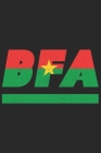 Bfa: Burkina Faso Tagesplaner mit 120 Seiten in weiß. Organizer auch als Terminkalender, Kalender oder Planer mit der Burki By Mes Kar Cover Image