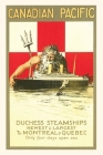Vintage Journal Neptune Grabbing Ocean Liner By Found Image Press (Producer) Cover Image