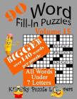 Word Fill-In Puzzles, Volume 15, 90 Puzzles, Over 140 words per puzzle By Kooky Puzzle Lovers Cover Image