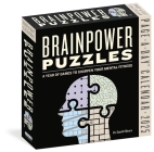 Brainpower Puzzles Page-A-Day Calendar 2025: A Year of Games to Sharpen Your Mental Fitness By Dr. Gareth Moore, Workman Calendars Cover Image