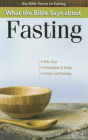 What the Bible Says about Fasting Cover Image