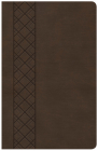 KJV Ultrathin Reference Bible, Value Edition, Brown LeatherTouch By Holman Bible Publishers (Editor) Cover Image