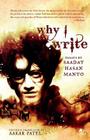 Why I Write By Manto Saadat Hasan Cover Image