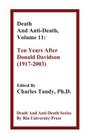 Death and Anti-Death, Volume 11: Ten Years After Donald Davidson (1917-2003) (Death & Anti-Death) Cover Image
