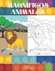 Magníficos animales - Libro De Colorear Para Niños By Aida Cuesta Cover Image