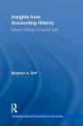 Insights from Accounting History: Selected Writings of Stephen Zeff (Routledge Historical Perspectives in Accounting) By Stephen Zeff Cover Image