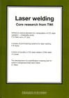 Laser Welding: Core Research from Twi By Gyoujin Cho Cover Image