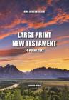 Large Print New Testament: 14-Point Text By Genesis Press Cover Image