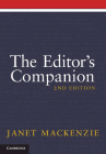The Editor's Companion By Janet MacKenzie Cover Image
