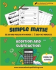 Simple Math: Addition and Subtraction Workbook Cover Image