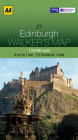 Walker's Map Edinburgh By AA Publishing Cover Image