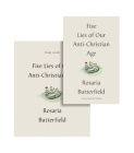 Five Lies of Our Anti-Christian Age (Book and Study Guide) By Rosaria Butterfield, Kevin DeYoung (Foreword by) Cover Image