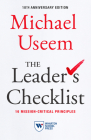 The Leader's Checklist, 10th Anniversary Edition: 16 Mission-Critical Principles Cover Image