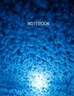 Notebook. Blue Sky Cover. Composition Notebook. College Ruled. 8.5 x 11. 120 Pages. Cover Image