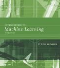 Introduction to Machine Learning (Adaptive Computation and Machine Learning) Cover Image