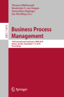 Business Process Management: 17th International Conference, BPM 2019, Vienna, Austria, September 1-6, 2019, Proceedings Cover Image