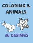 Animals Colorings: Coloring Books for Kids By Youssef Chaibi Cover Image