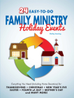 24 Easy-To-Do Family Ministry Holiday Events: With Follow Up Home Devotional By Shelley Henning Cover Image