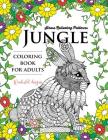 Jungle coloring book: An Animals Adult coloring Book By Adult Coloring Book Cover Image