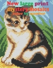 New large print mystery mosaics color by number: Mystery Coloring Books for Elderly in Large Print By Herman Fleming Cover Image