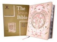 The Jesus Bible Artist Edition, Esv, Leathersoft, Peach Floral, Thumb Indexed By Passion Publishing (Editor), Zondervan Cover Image
