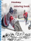 Hockey coloring book: Nhl National Hockey League Coloring Book: Great Gift Adult Coloring Books For Women And Men Cover Image