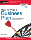 How to Write a Business Plan By Mike McKeever Cover Image