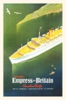 Vintage Journal Empress of Britain Travel Poster By Found Image Press (Producer) Cover Image