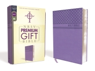 Nrsv, Premium Gift Bible, Leathersoft, Purple, Comfort Print By Zondervan Cover Image
