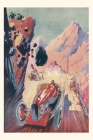 Vintage Journal Motor Car Race with Falling Rocks Cover Image