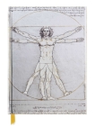 Da Vinci: Vitruvian Man (Blank Sketch Book) (Luxury Sketch Books) Cover Image