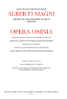 de Nutrimento Et Nutrito. de Sensu Et Sensato. Suius Secundus Liber Est de Memoria Et Reminiscentia: Tomus VII, Pars II a By Albertus Magnus, Silvia Donati (Editor) Cover Image
