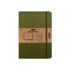 Moustachine Classic Linen Hardcover Military Green Blank Medium By Moustachine (Designed by) Cover Image