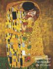 Gustav Klimt Planificateur de 90 Jours: Le Baiser Agenda de 3 Mois Avec Calendrier 2019 Planificateur Quotidien 13 Semaines By Parbleu Carnets de Notes Cover Image