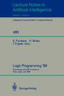 Logic Programming '89 Cover Image