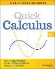 Quick Calculus: A Self-Teaching Guide (Wiley Self-Teaching Guides) By Daniel Kleppner, Peter Dourmashkin, Norman Ramsey Cover Image