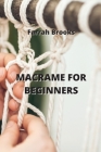 Macrame for Beginners Cover Image
