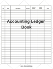 Accounting Ledger Book: A Simple Accounting Ledger Notebook for Bookkeeping By Ace Accounting Cover Image