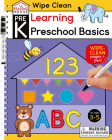 Learning Preschool Basics (Pre-K Wipe Clean Workbook) (The Reading House) By The Reading House Cover Image