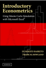 Introductory Econometrics: Using Monte Carlo Simulation with Microsoft Excel [With CDROM] By Humberto Barreto, Frank Howland Cover Image