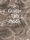 Guitar Tab Book: 150 Pages to Write Your Own Tabs. Cover Image
