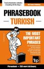 English-Turkish phrasebook and 250-word mini dictionary By Andrey Taranov Cover Image