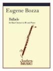 Ballade: Bass Clarinet By Eugene Bozza (Composer) Cover Image