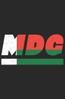 Mdg: Madagaskar Tagesplaner mit 120 Seiten in weiß. Organizer auch als Terminkalender, Kalender oder Planer mit der madagas Cover Image