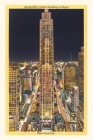 Vintage Journal Night, Rockefeller Center, New York City Cover Image