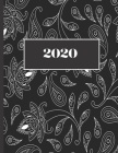 2020: 12 Month Undated Daily Organizer By Pretty Cute Notebooks Cover Image
