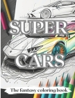 Supercar coloring book Cover Image