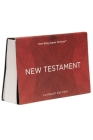 NKJV New Testament, Flipback Edition, Paperback, Comfort Print: Holy Bible, New King James Version By Thomas Nelson Cover Image